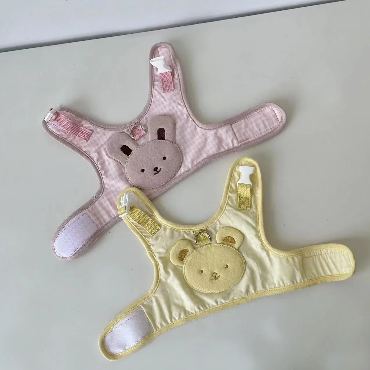 INS Pet-Juego de sombrilla de tracción para perro pequeño, conjunto de pecho y espalda para cachorro, cinco colores, serie Cute Bear - imagen 5
