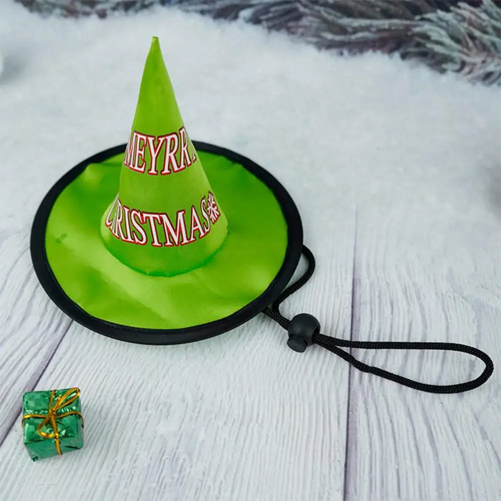 Sombreros ajustables para perros, tocado para mascotas, Navidad, Santa Claus, sombrero para mascotas, decoración - imagen 2