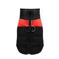 vest red black