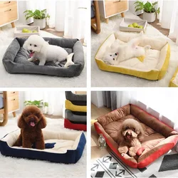 Cama y cesta acolchada para gatos y perros – Suave y cómoda