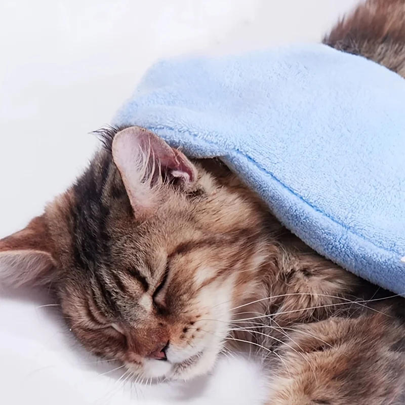 Guantes de baño para perros: secado rápido y toallas absorbentes - imagen 3