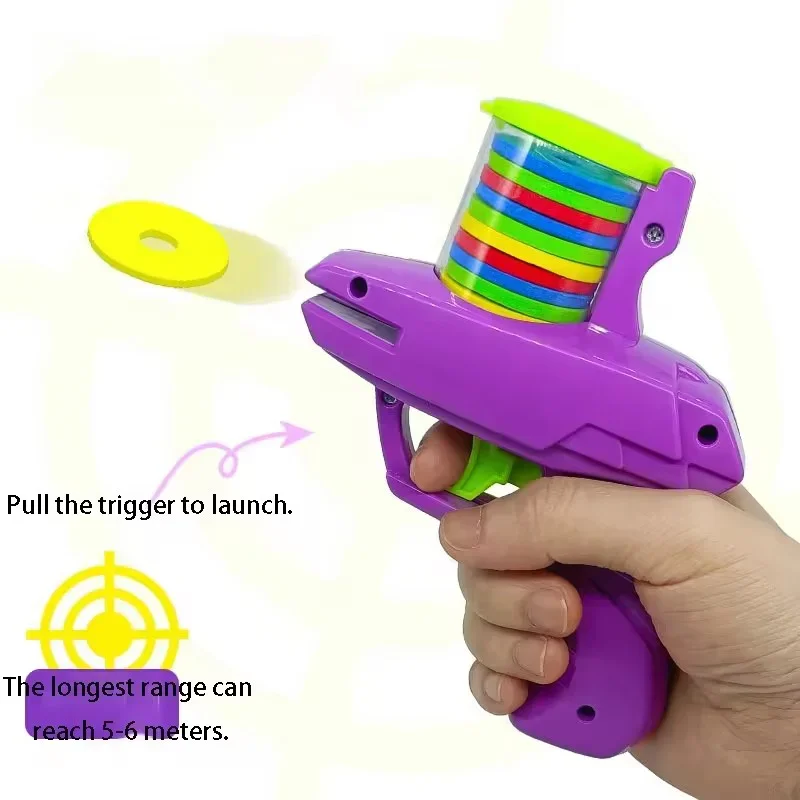 Lanzador discos voladores perros y gatos – Juguete interactivo resistente - imagen 4