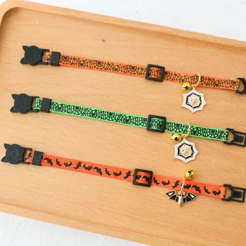 Collar ajustable para gato de Halloween, colgante para perro, gatito, cachorro, productos para mascotas, accesorios para gatos, decoración de Halloween - imagen 4