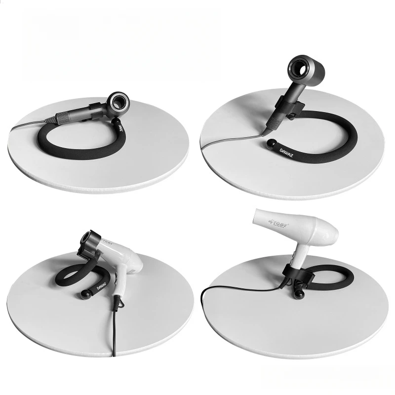 Soporte portátil para secador de pelo de cuello para mascotas, suministros de aseo para gatos, ángulo de dirección del viento ajustable, productos de limpieza para mascotas, accesorios - imagen 3