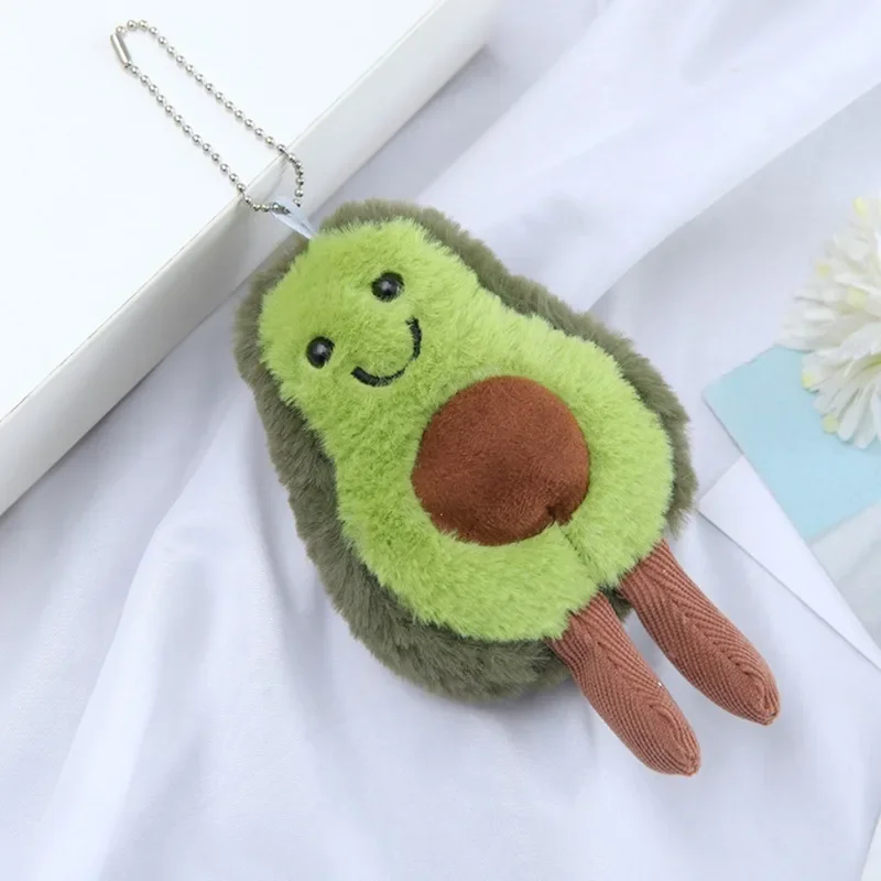 Un lindo juguete de peluche de aguacate para mascotas, adecuado para la compañía diaria de perros pequeños y medianos, juguete peludo pequeño para mascotas - imagen 2
