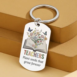 Llavero de gato dorado – Regalo único para profesoras y profes regalo de Navidad