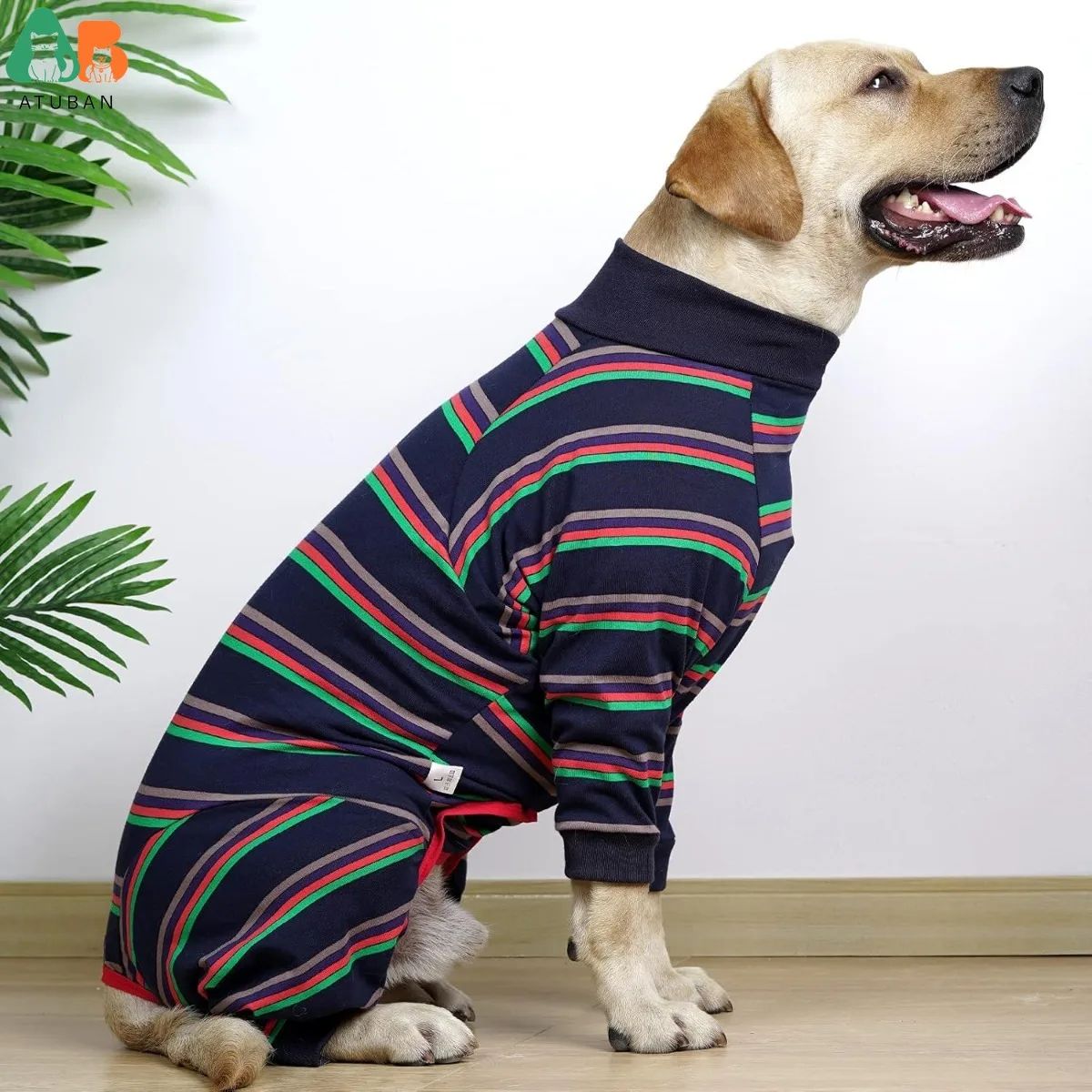 Traje de recuperación para perros, heridas abdominales después de la cirugía, previene la lamer heridas, alternativas de cuello electrónico y cono, camisa postoperatoria - imagen 2