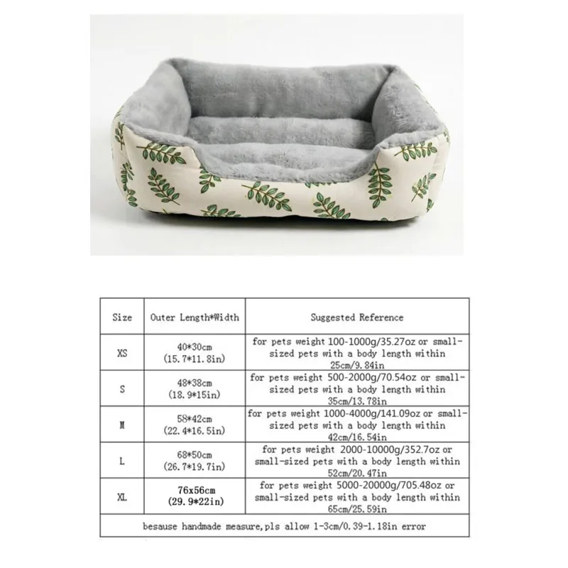 Cama acolchada suave todo el año para perros y gatos – cómoda - imagen 5