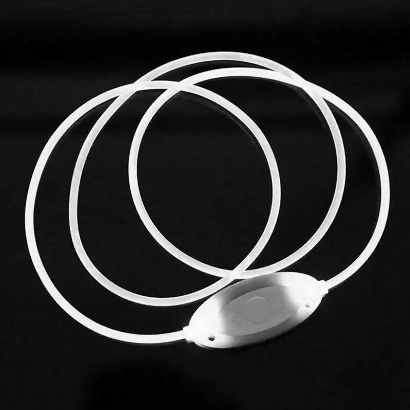 Collar LED para mascotas, Collar de seguridad nocturna ajustable para perros, luz luminosa, Collar brillante para perros, correa que brilla en la oscuridad para exteriores, 1 ud. - imagen 2