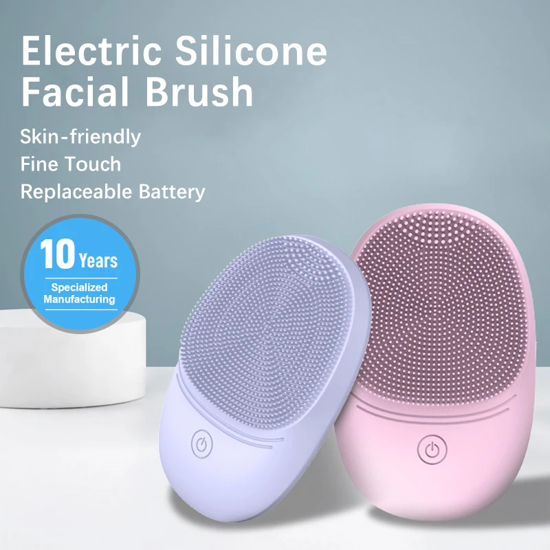 Limpiador facial eléctrico de silicona para gatos y perros – Sónico