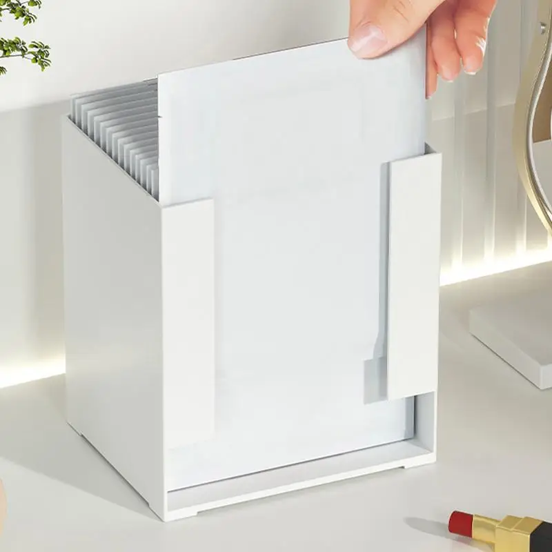 Soporte de caja de papel de ángulo recto, dispensador de fideos instantáneos, diseño de extracción de escritorio, creativo, multifuncional, ahorro de espacio, cocina - imagen 2