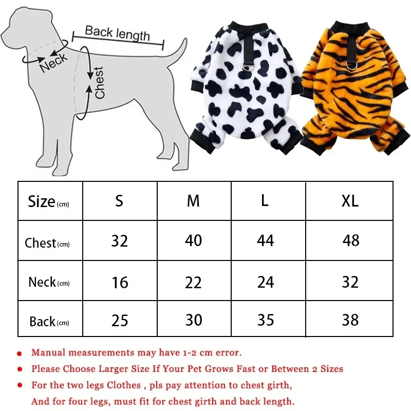 La ropa de franela para perros de cuatro patas es un cómodo traje para mascotas de otoño e invierno para perros medianos y pequeños como Bichuntus. - imagen 4