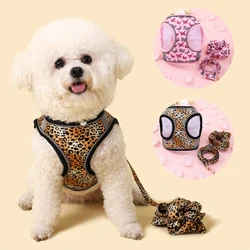 Conjunto de correas y arnés para gatos medianos y cálidos para invierno, pulsera de tracción para mascotas, conjunto de arnés para gatos pequeños, chaleco suave para gatos, accesorios para mascotas