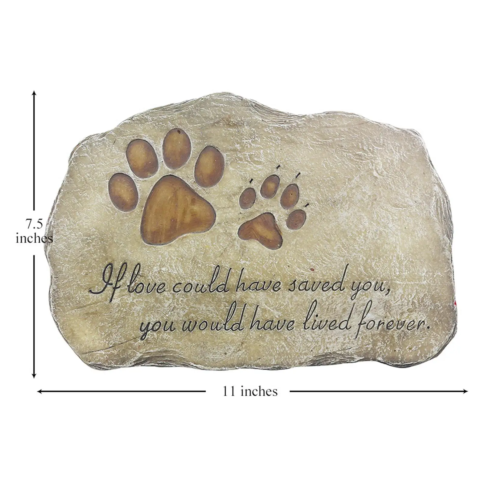  Dog or Cat, Hand-Painted Pet Grave Markers Outdoor, Sympathy Pet Gift