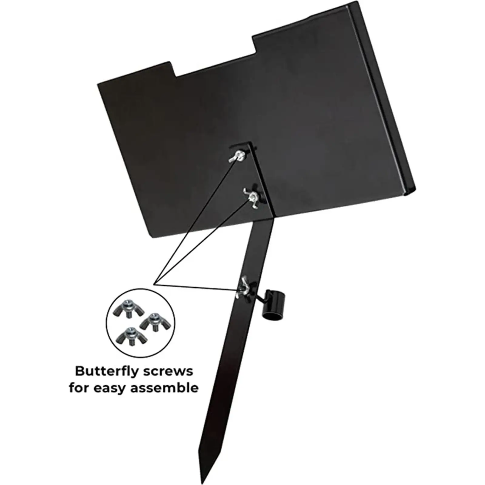 Grave Marker Stand Dog Memorial Stake Iron Cemetery Plaques Remembrance Plaque for Memorial Stones Dog Headstones Memorial Plate