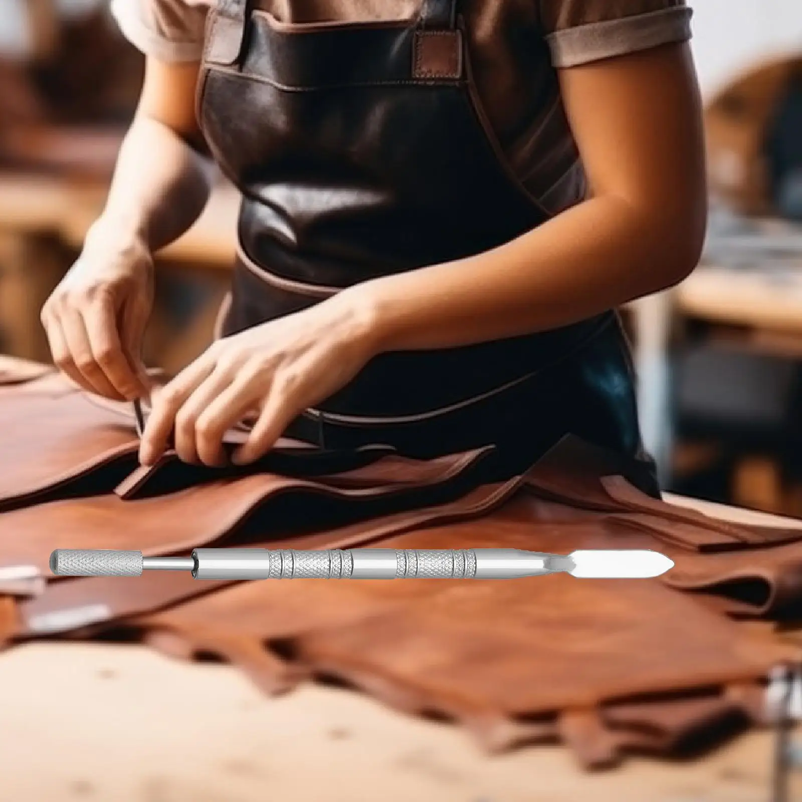 Leather Edge Dye Pen Easy to Clean Edge Treatment Applicator Edge Roller Pen