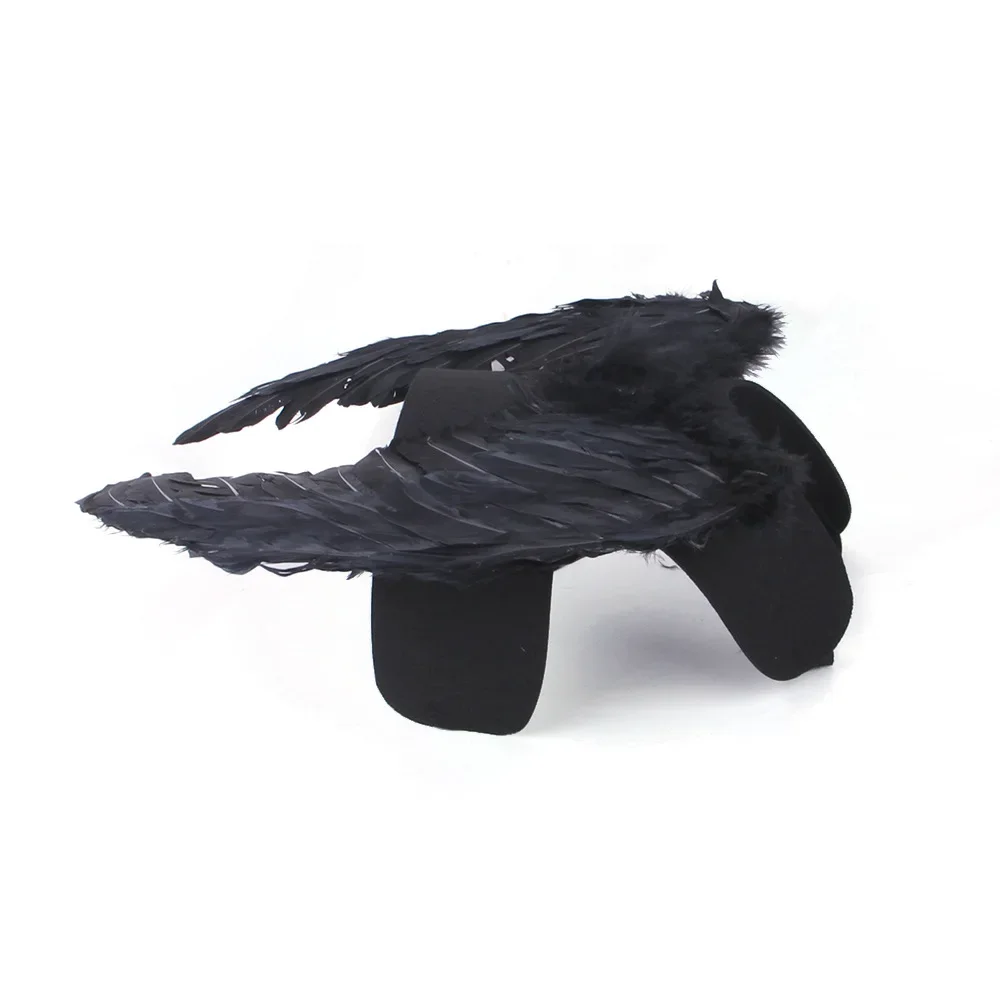 Alas de plumas para mascotas, pecho y espalda, ropa de transformación creativa para gato y perro pequeño, producto de Navidad, accesorios para gatos, Halloween - imagen 3