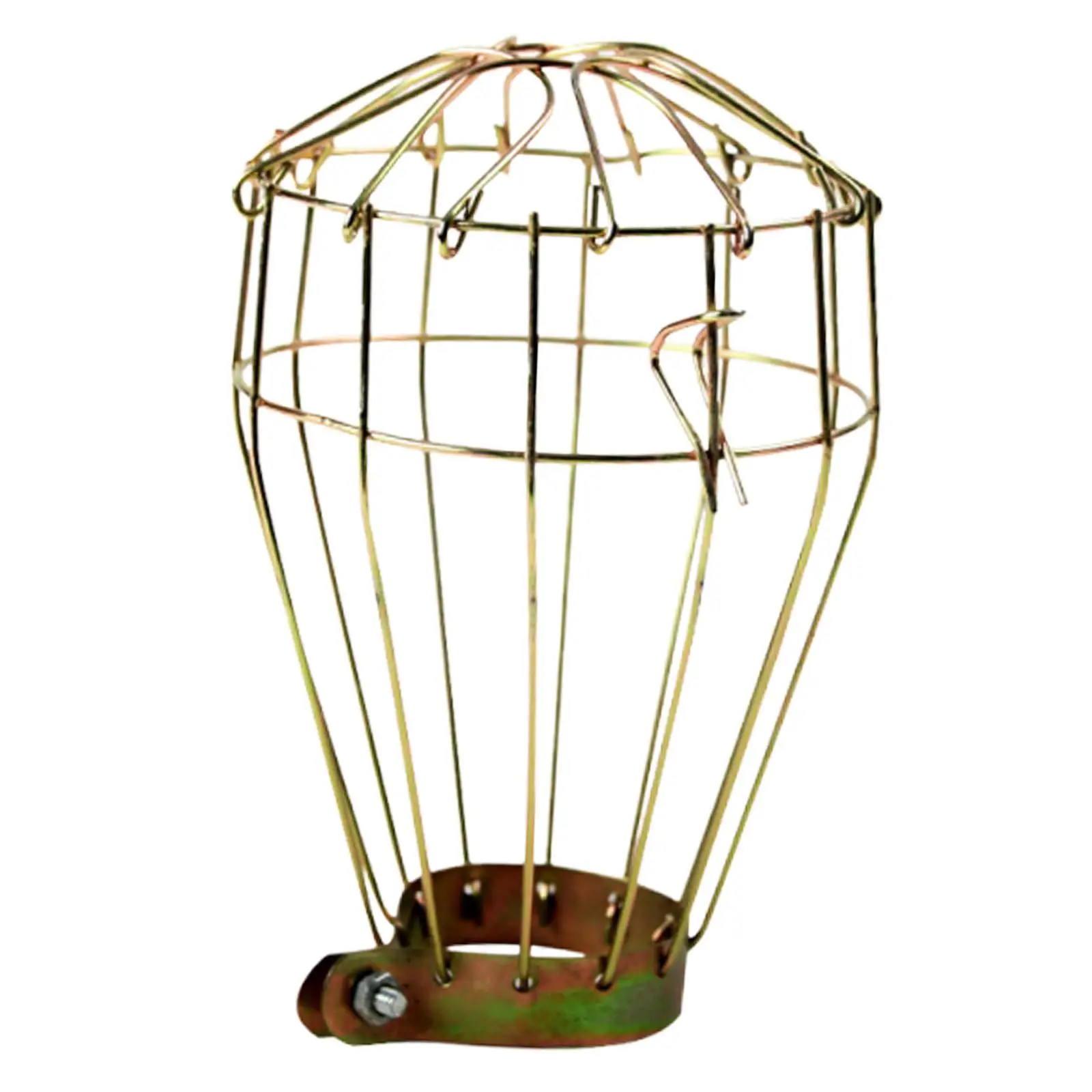 Reptile Heat Lamp Mesh Guard Anti Burn Light Shield Iron Lampshade for Turtles Chicks Birds Cage