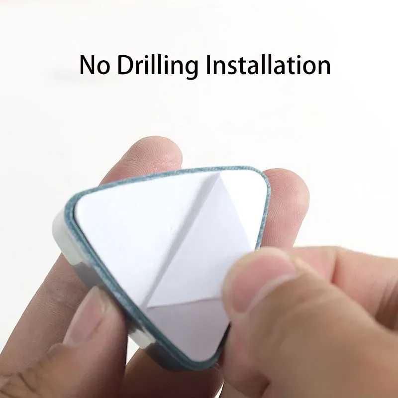 Ganchos de toalla autoadhesivos para baño, soporte de enchufe de toalla, bastidores de almacenamiento para baño, Clip de Gadgets, 4/6 piezas - imagen 4