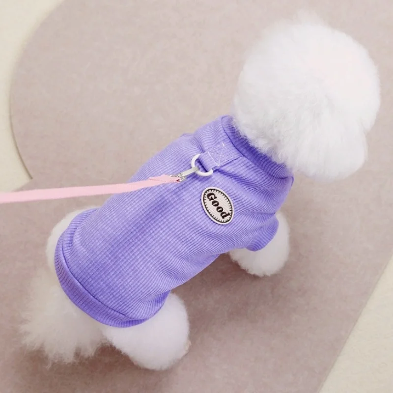 Chaleco fino de verano para perros y gatos – Ideal Poodle y Bichón - imagen 3