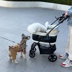 Carrito plegable para mascotas - transportin de viaje: perros y gatos