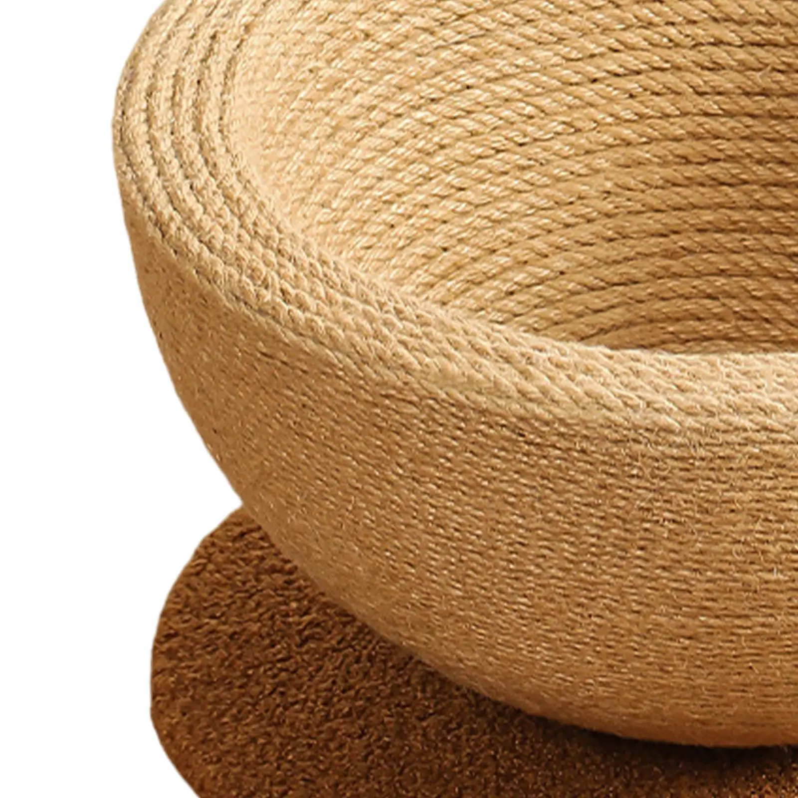 Cat Scratcher Bowl, Sisal Cat Scratcher Bed, Kitten Sleeping Nest, Cat Scratching Pad for Kitten Outdoor Claw Grinding