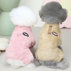 Mono de invierno para perros mini con forro polar