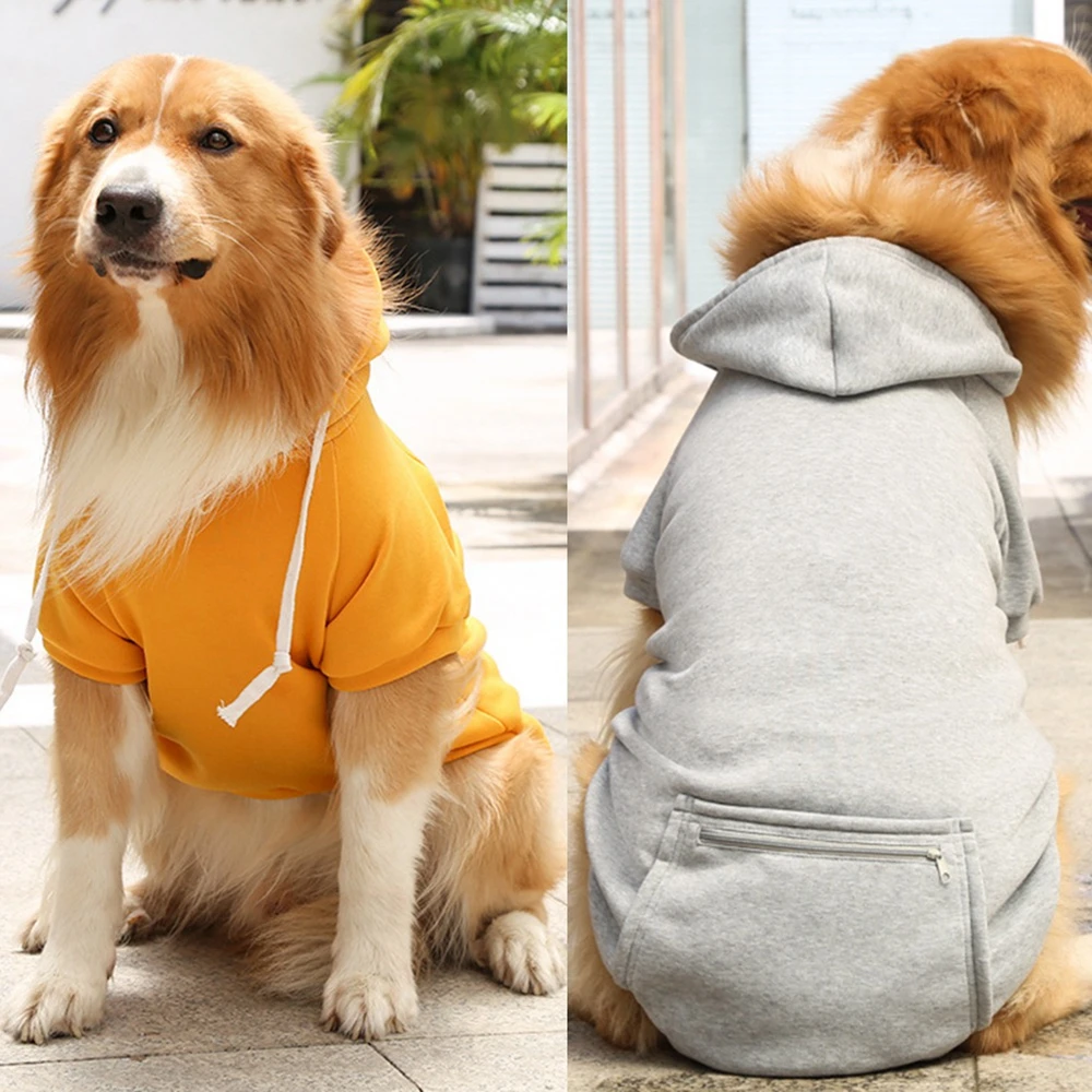 Sudaderas con capucha para perros, sudadera para cachorros, suéter suave y cálido, ropa con capucha de invierno para perros pequeños, medianos y grandes, gatos - imagen 2