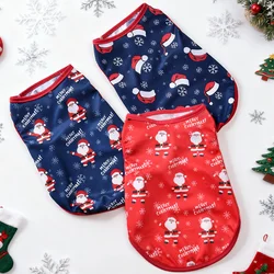 Chaleco transpirable navideño para perros y gatos – Papá Noel