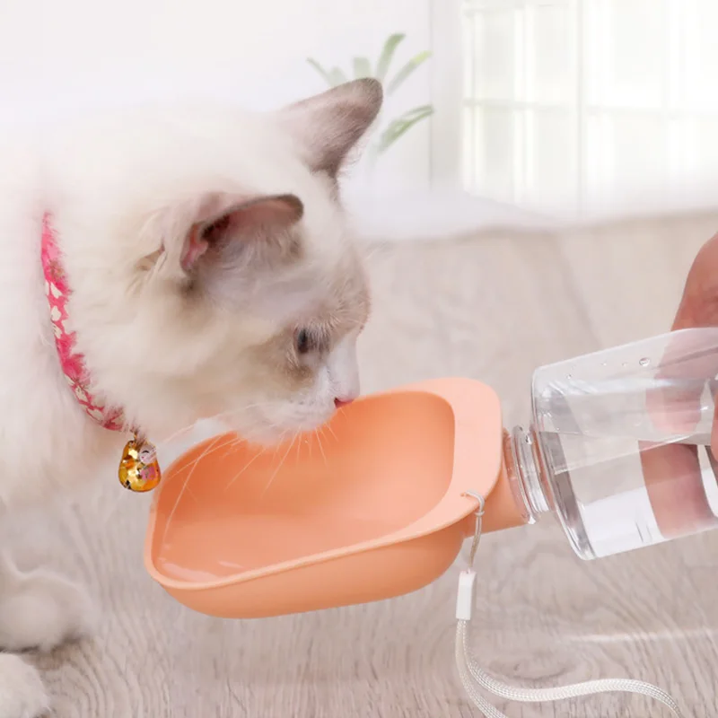 Cuenco de agua portátil para perros, dispensador de agua duradero para cachorros, contenedor de agua para mascotas, gatos, perros, suministros para caminar al aire libre - imagen 3