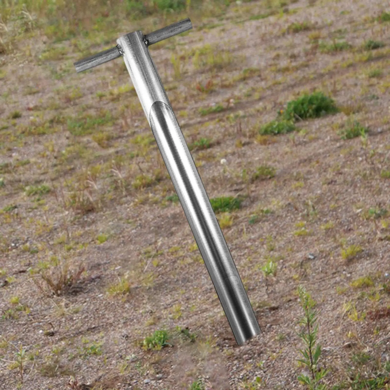Sonda de muestra de suelo, práctica, reutilizable, versátil, varilla de sonda de tierra, agujero en forma de T, herramienta de muestreo de suelo para campo de golf, silvicultura - imagen 3