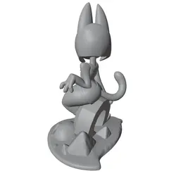 Figura estatua anime 3D desmontable sin montar ni pintar