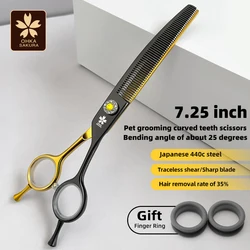 Tijeras profesionales grooming para perros – Acero japonés 440C