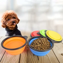 Cuenco pliable de silicona para perros – Ideal para viajes