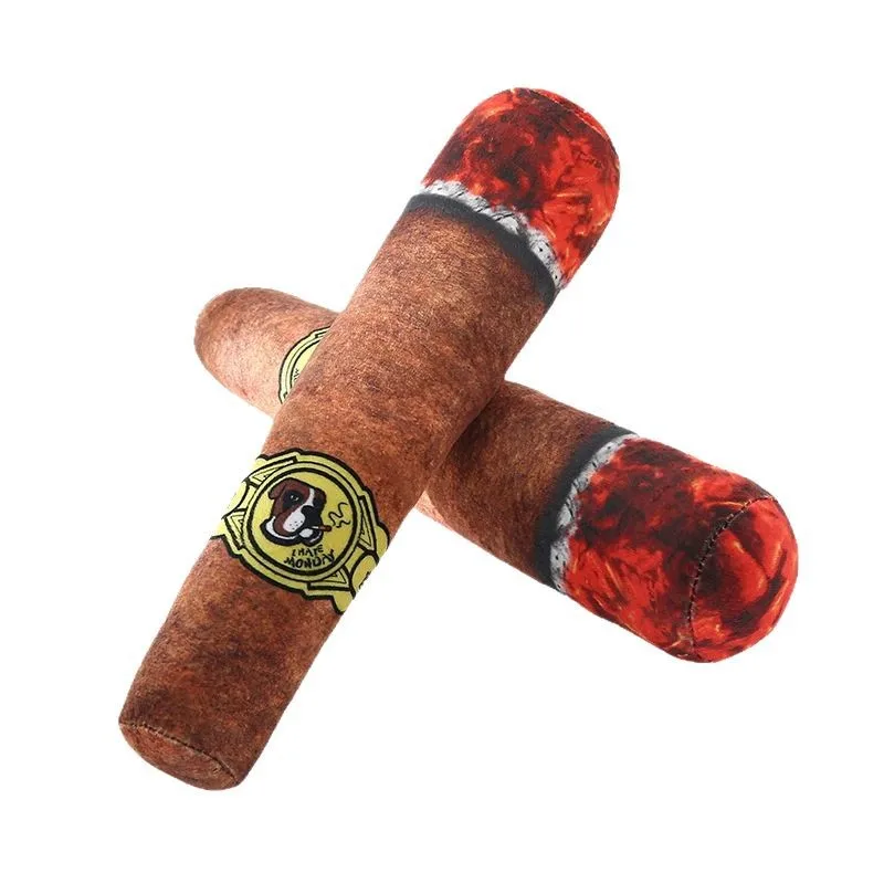 Juguete para morder perro, simulación de cigarro, sonido interactivo divertido, juguete para cachorros, juguete para masticar para perros, accesorios para mascotas - imagen 5