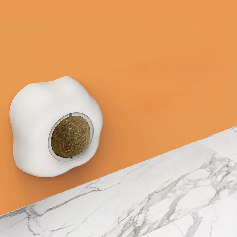 Bolsa de juguetes con bola de menta para gatos, huevos para lamer, diversión feliz, juguetes para gatos, suministros para mascotas - imagen 2