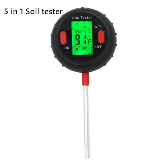 5 in 1 soil tester