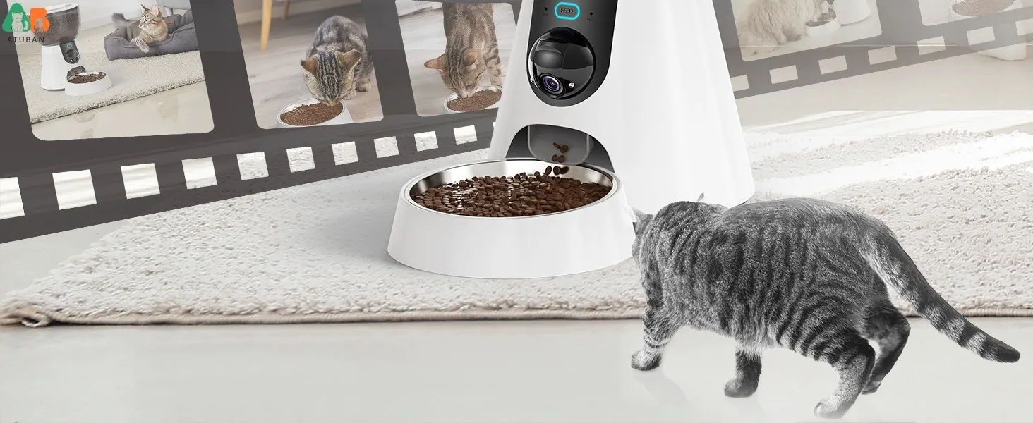 cat feeder with camera