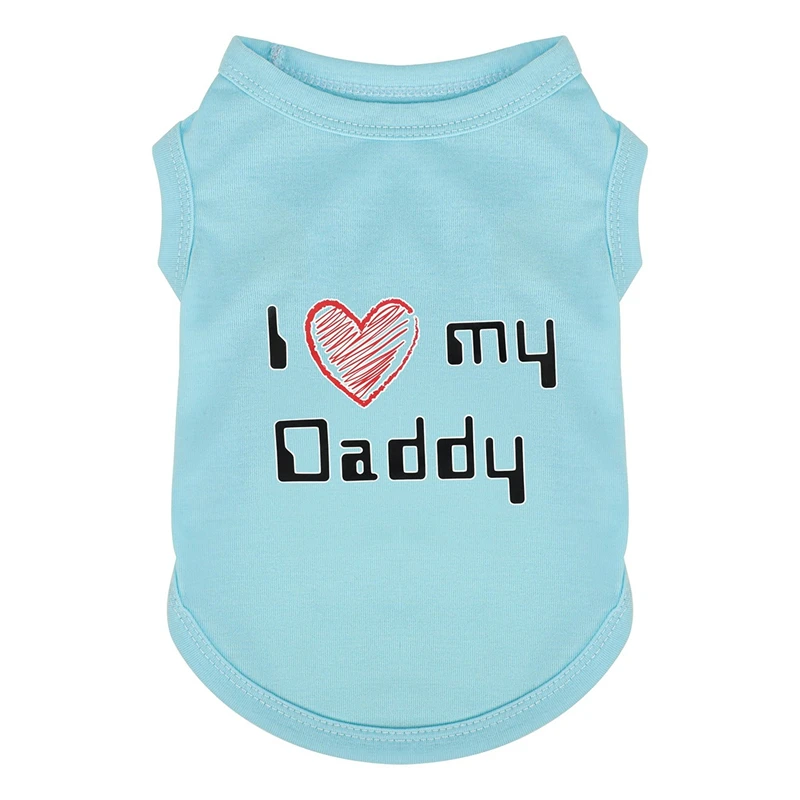 Chaleco transpirable con estampado para perros pequeños y medianos, ropa Unisex de algodón suave para mascotas York, monos ligeros y sólidos para gatitos, primavera y verano - imagen 5