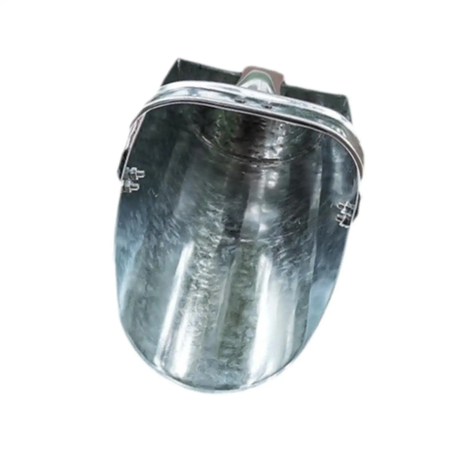 Metal feed Scoop with Handle Sturdy Portable Thicken Heavy Duty for Livestock for Poultry Farm Animal Livestock Horse Grain