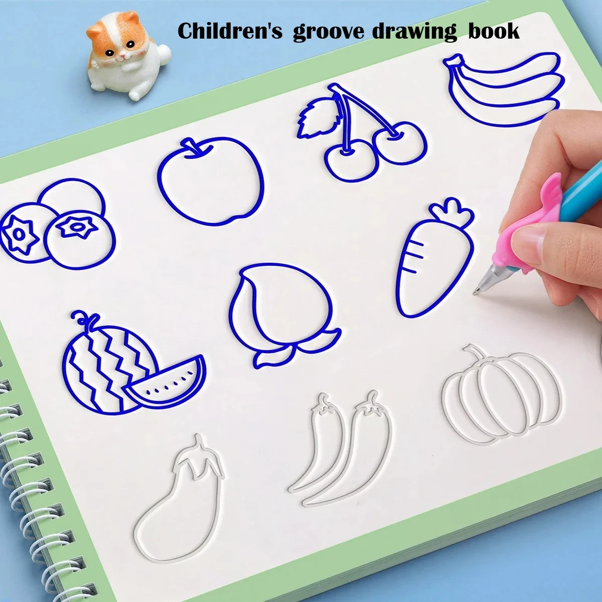 Cuaderno aprende a dibujar para niños – Con ranuras - imagen 5