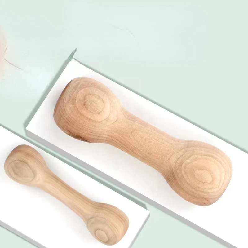 Palo Molar para morder hueso de entrenamiento para perros, mancuernas de madera Golden Retriever, juguete para masticar para cachorros, ayuda para la dentición, accesorios para Fetch - imagen 2