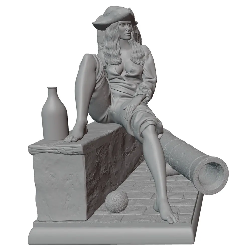 Figurita de resina escala 1/24