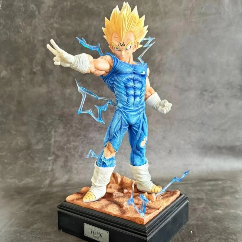 【En stock】 nuevo 30cm Anime Dragon Ball Z Majin Vegeta figura Vegeta figuras de acción estatua de Pvc colección modelo juguetes regalo