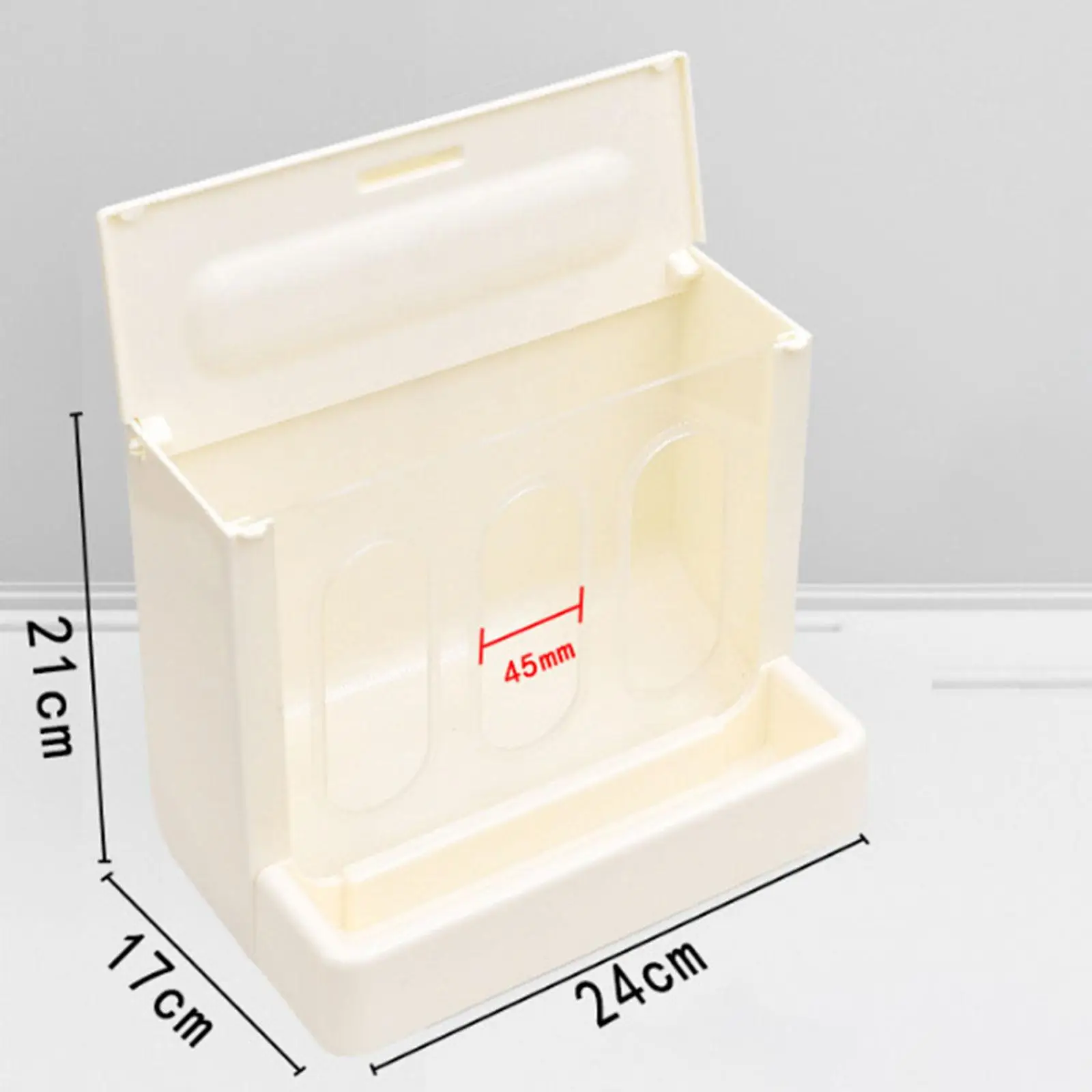 Rabbit Hay Feeder, Cage Accessories, with Lid, Feeding Tool, Hay Rack for Chinchillas, Guinea Pig Hamster Small Animals Bunnies