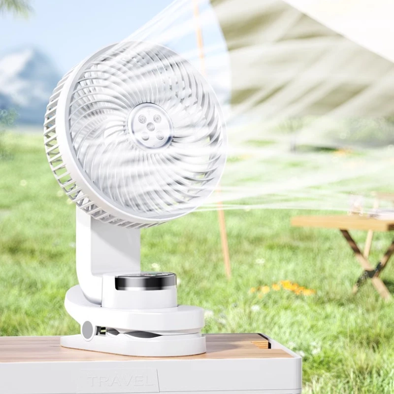 Nuevo Ventilador de carga para mascotas tipo Clip pequeño Usb ventilador eléctrico de refrigeración portátil coche silencioso hogar dormitorio cama Oficina escritorio al aire libre - imagen 3