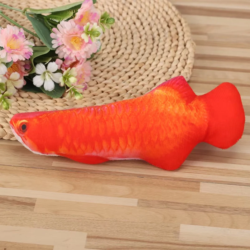Nuevas ventas de juguetes para gatos, peces de peluche bonitos, peces crucian, juguete para gatos de simulación, adecuado para suministros para mascotas - imagen 2