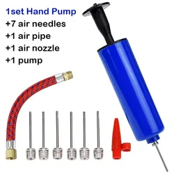 Kit inflador manual para pelotas de gatos y perros