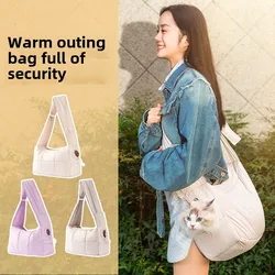 Transportín acolchado para gato – Bolsillo térmico para otoño e invierno