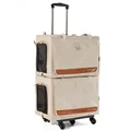 beige double-layer